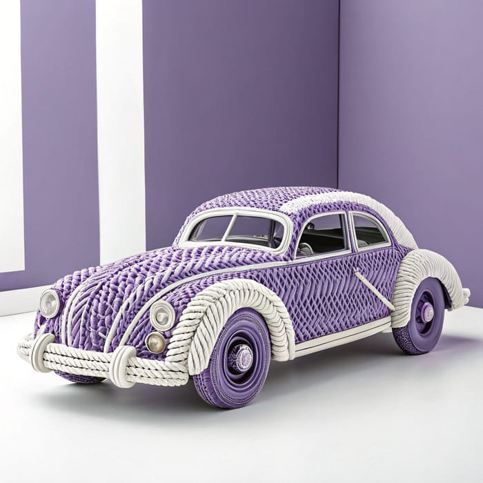 1940s Inspired Modern Car Design in Ropes