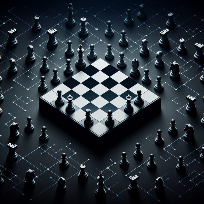 Chess Board Strategy without Figures - Business Strategy Chess Board Strategy without Figures - Business Strategy