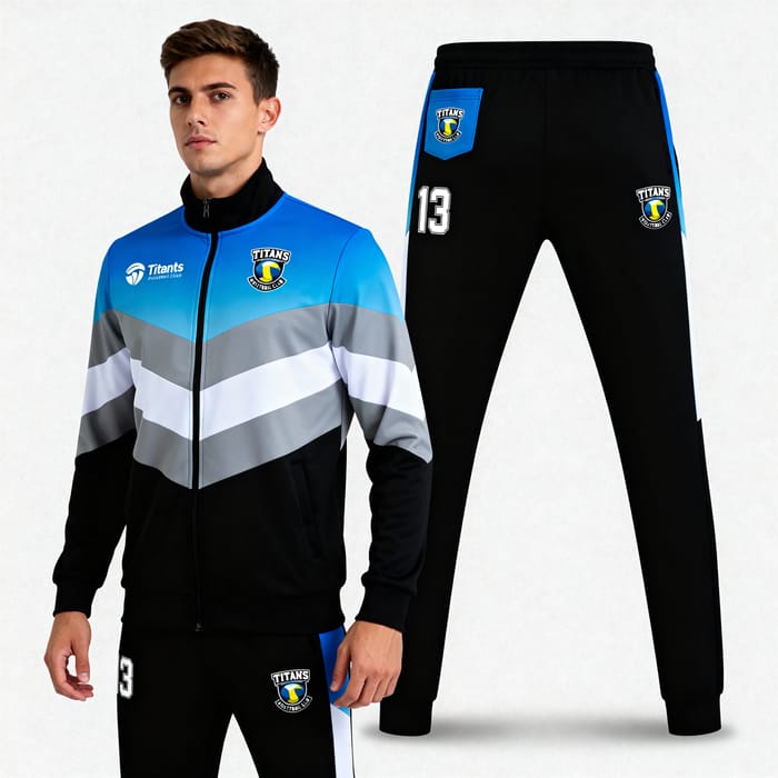 Professional Tracksuit Design for Titans Volleyball Club Professional Tracksuit Design for Titans Volleyball Club