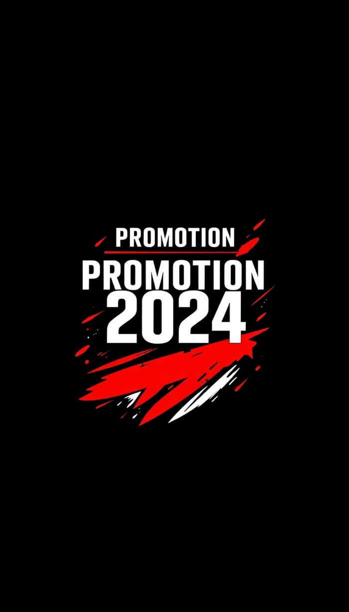 Stylish 'Promotion 2024' T-Shirt Design