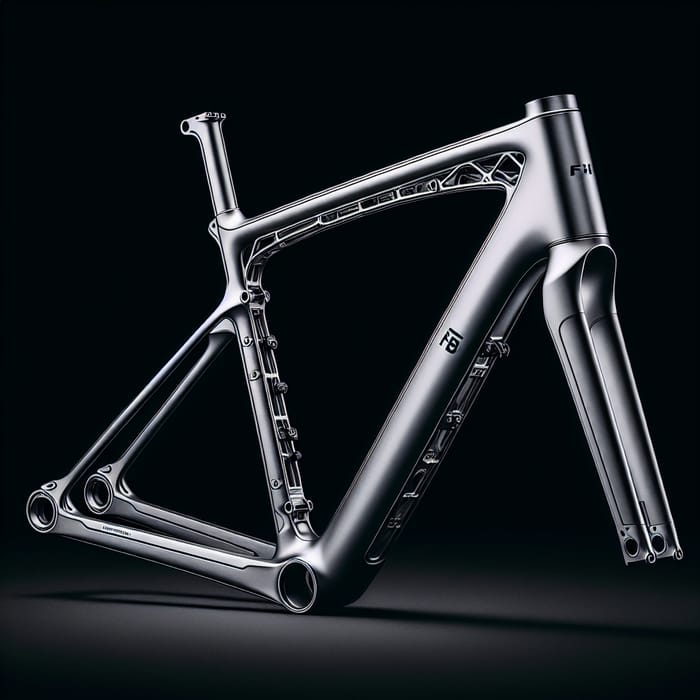 HL Mountain Silver 48 Bike Frame - Ready for Adventure