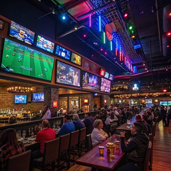 Vibrant Sports Bar Experience | Best Local Sports Hangout