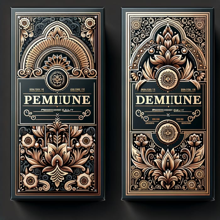 Stylish Premium Food Packaging Design