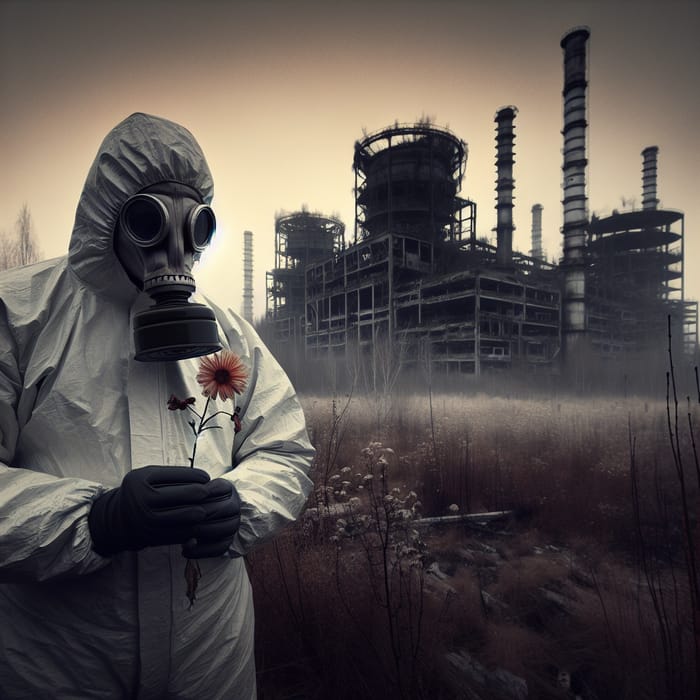 Chernobyl Gas Mask: Resilience through Decay