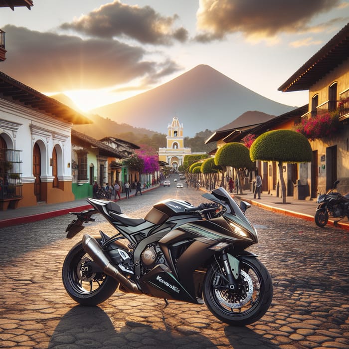 Exploring Guatemala on a Kawasaki Ninja H2R Motorcycle