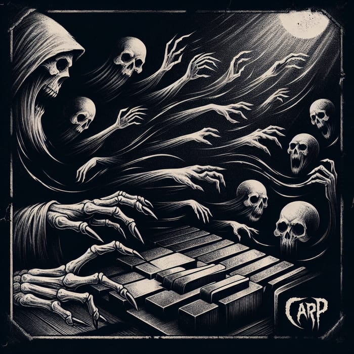 Horror Beat Cover Art by CARP