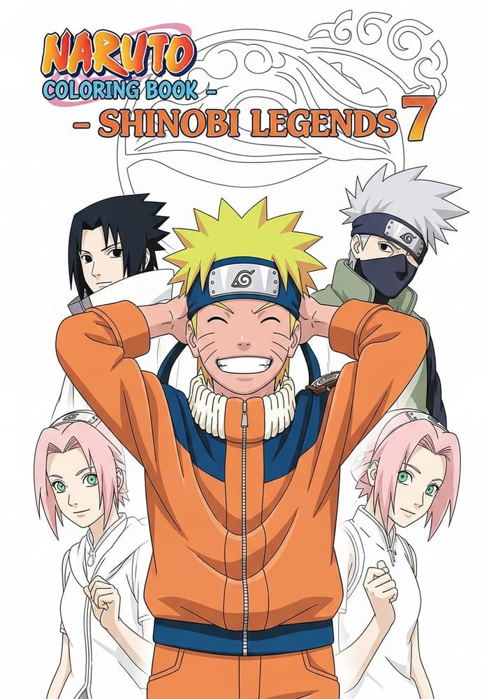 Naruto Coloring Book – Shinobi Legends Art Naruto Coloring Book – Shinobi Legends Art