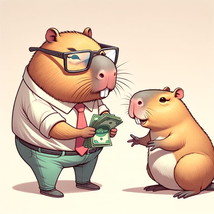 Funny Capybara Comedy: Old vs Young Funny Capybara Comedy: Old vs Young