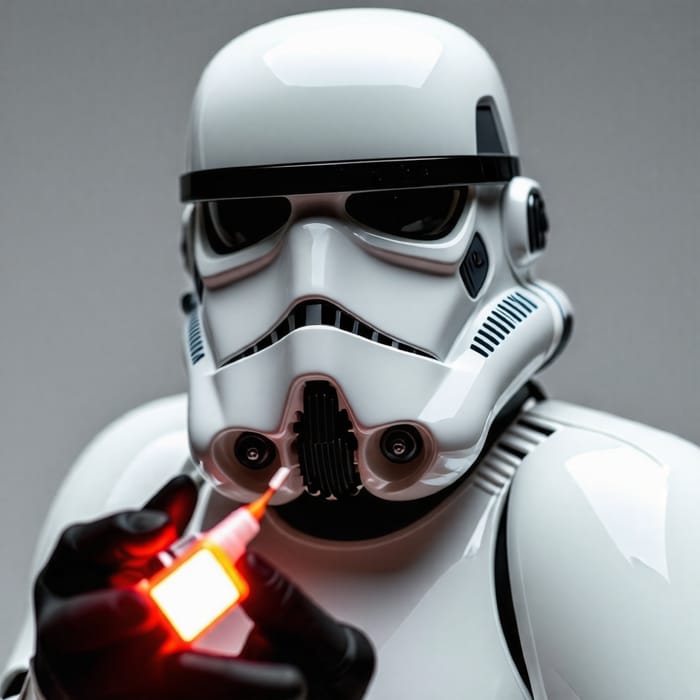 Stormtrooper Repairs: Glue and Helmets in Action Stormtrooper Repairs: Glue and Helmets in Action