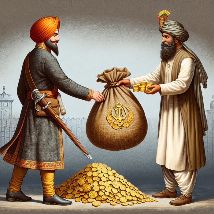 Sikh and Mughal Exchange of the 18th Century