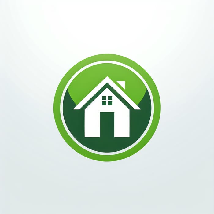 Modern Eco House Logo Design