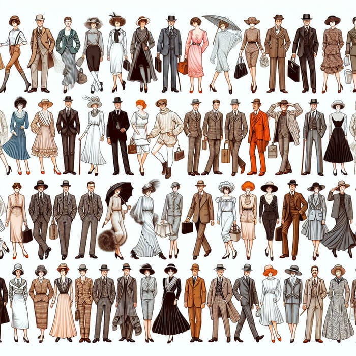 Fashion Evolution 1915-2015: A Century of Trends