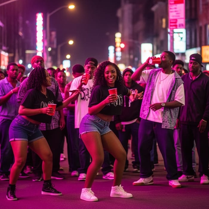 90s Hip Hop Street Party Vibes 90s Hip Hop Street Party Vibes