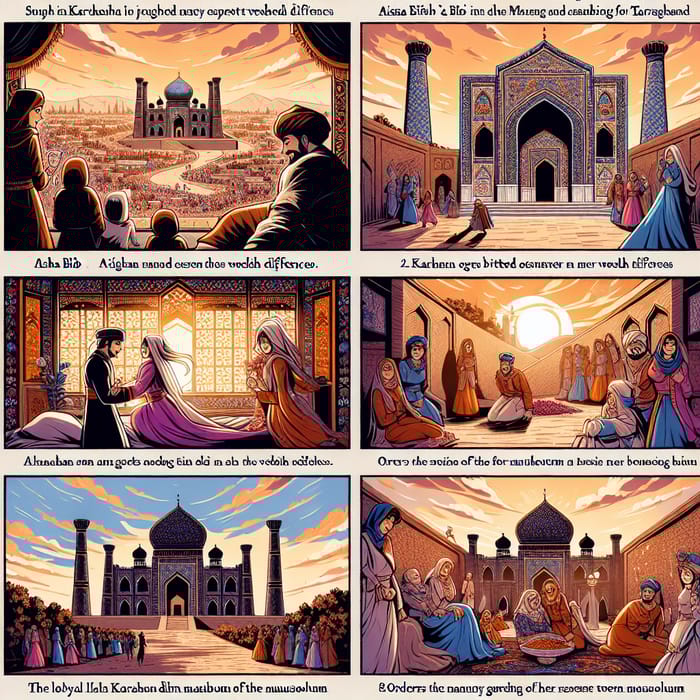 The Legend of Aisha Bibi in Taraz, Kazakhstan The Legend of Aisha Bibi in Taraz, Kazakhstan