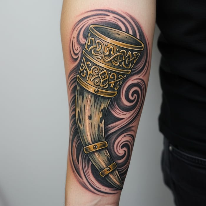 Unique Nordic Mythology Forearm Tattoo Ideas