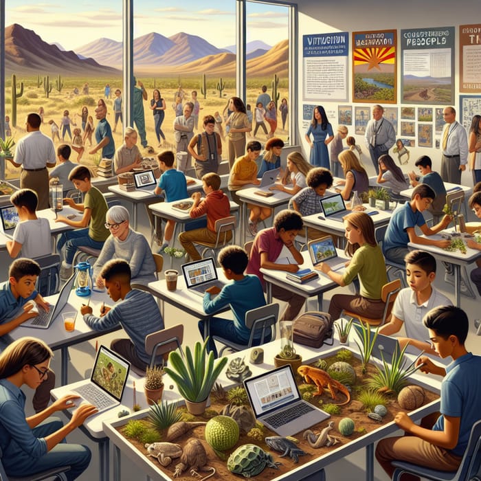 Student Learning in Arizona: Environmental Interaction & Innovation