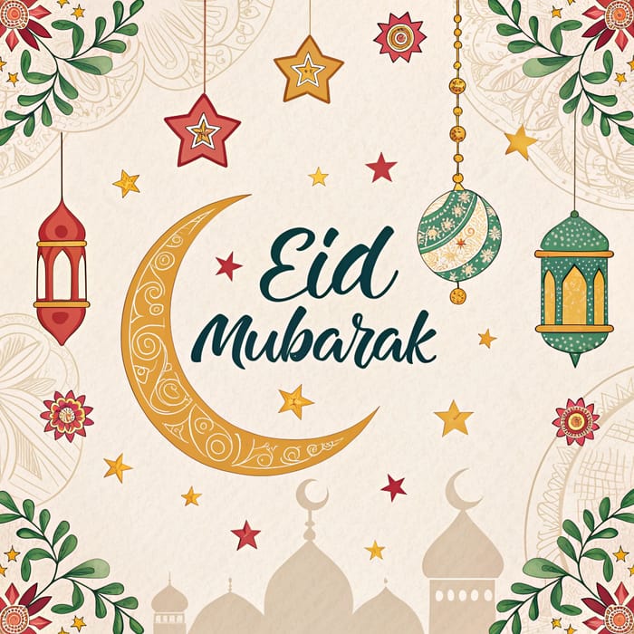 Celebrate Eid Mubarak: Festive Wishes & Traditions