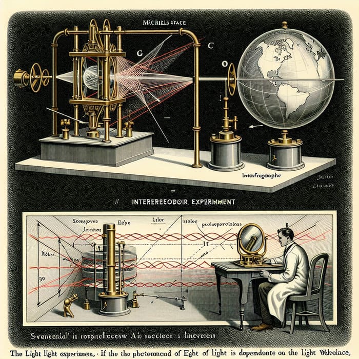 Michelson Morley Experiment: Light Interference & Speed of Light Observations