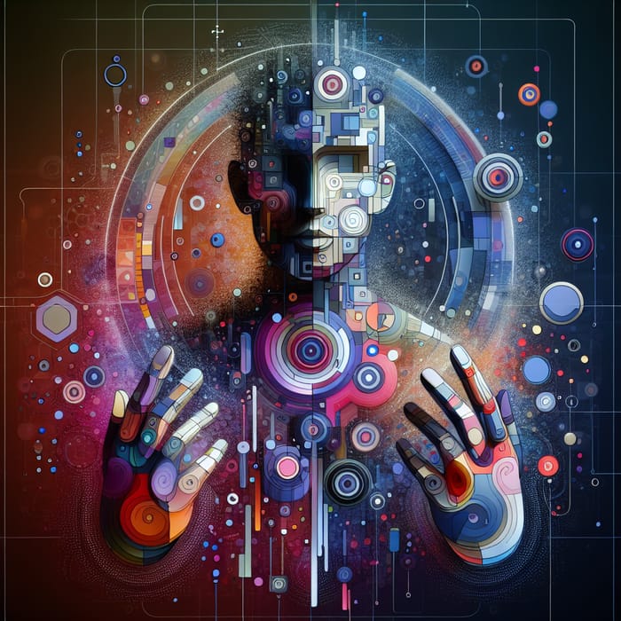 Futuristic Abstract Avatar Design | Estado Avatar