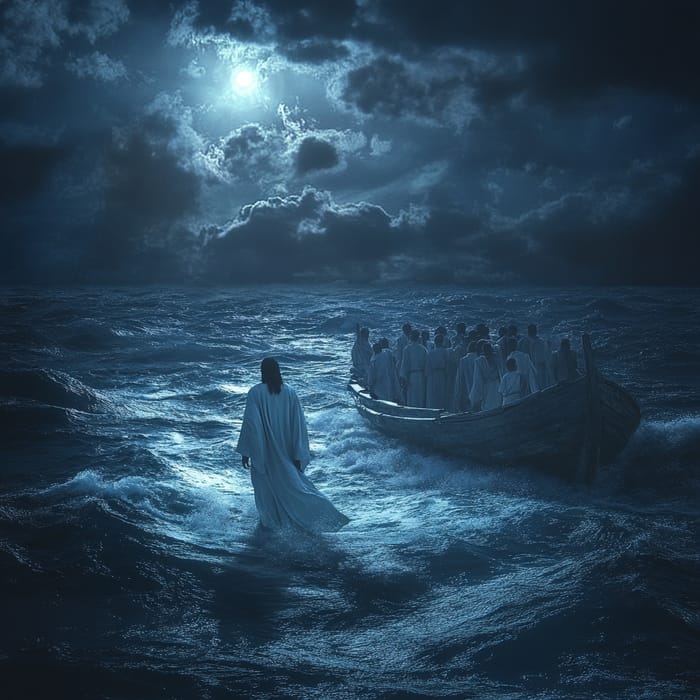 Jesus Walks on Water: A Cinematic Miracle