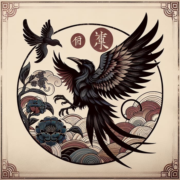 Japanese Art Family Crest - Loyalty, Compassion, Betrayal