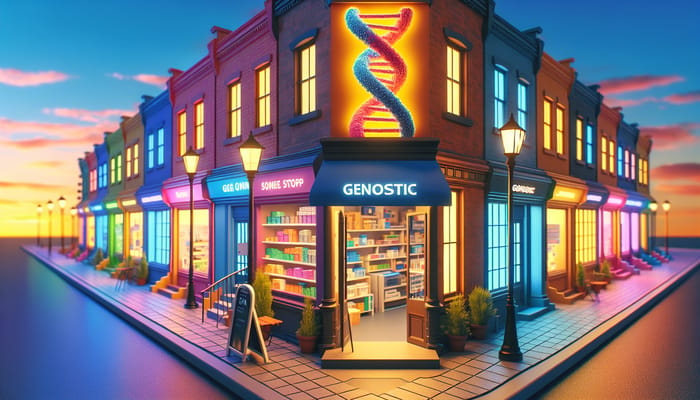 Explore Unique Genomic Tech Shops on Vibrant Streets