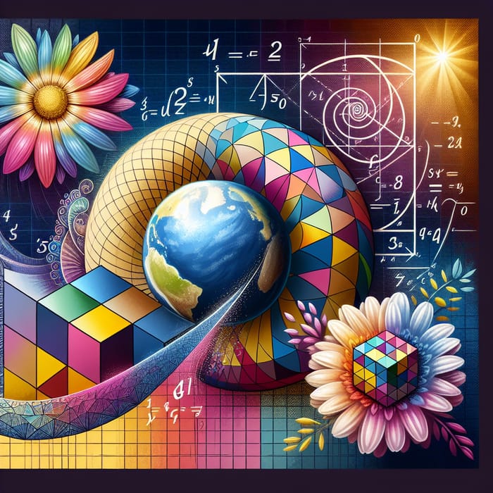 Appreciating Math: Beauty & Significance in Nature | Poster Design