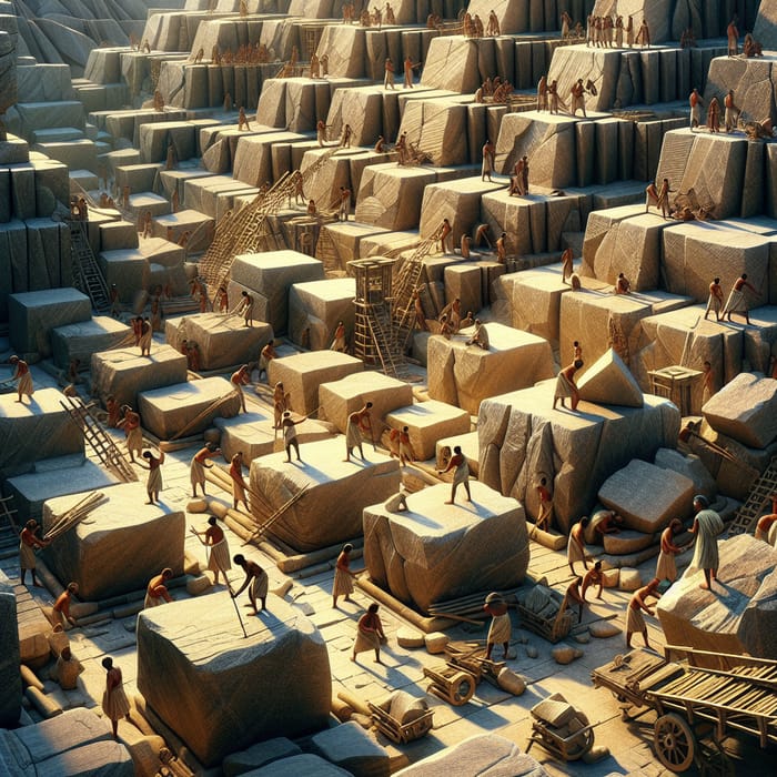 Building Pyramids in Ancient Egypt