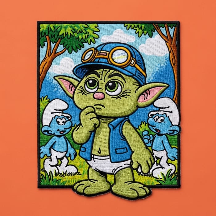 Patch SMUR 47 Grogu - Unique Collectible