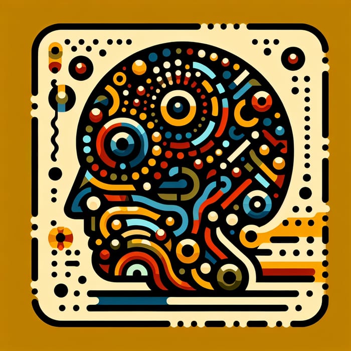 DALL-E3 Generated Icon in Warm Tones