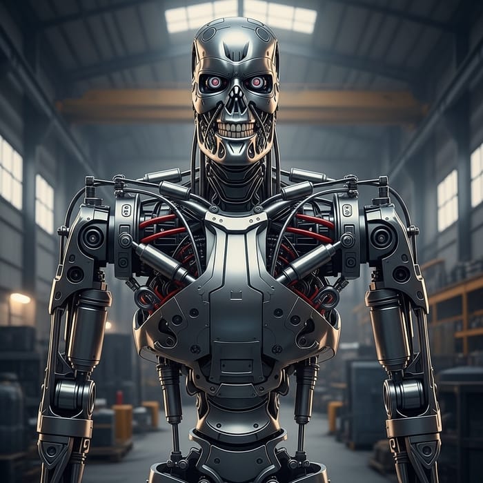 LX-100002 Terminator: Fully Robotic Humanoid LX-100002 Terminator: Fully Robotic Humanoid