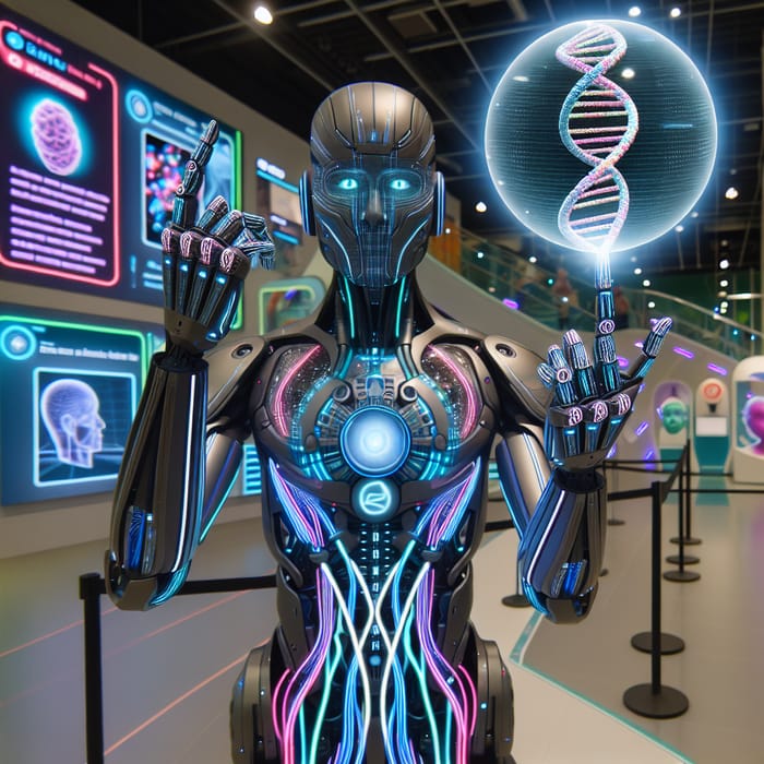 National Science Centre Futuristic Mascot | Technology Innovation