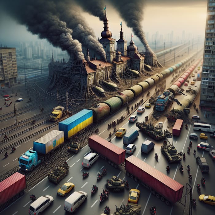 Impact of Ukraine's Transport Network Amidst War