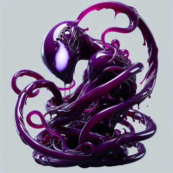 Expressive Purple Symbiote