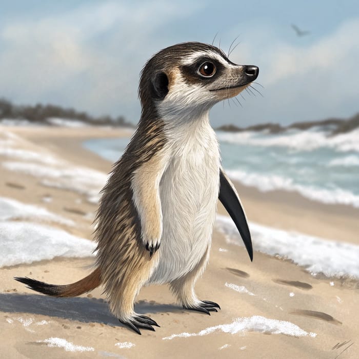 Unique Meerkat and Penguin Mix