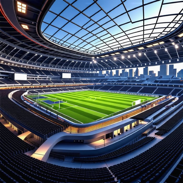 Futuristic Stadium: Next-Gen Sports Experience