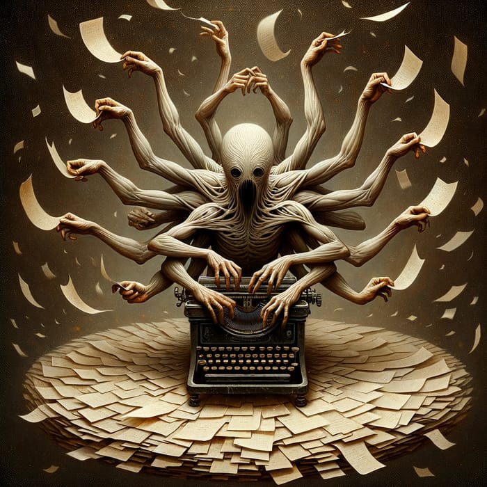 Faceless Monster Typing: A Captivating Oddity Faceless Monster Typing: A Captivating Oddity