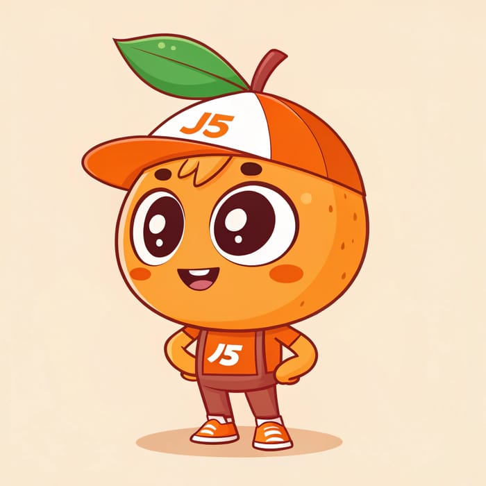 Charming Mascot Design for J5 Brand Charming Mascot Design for J5 Brand