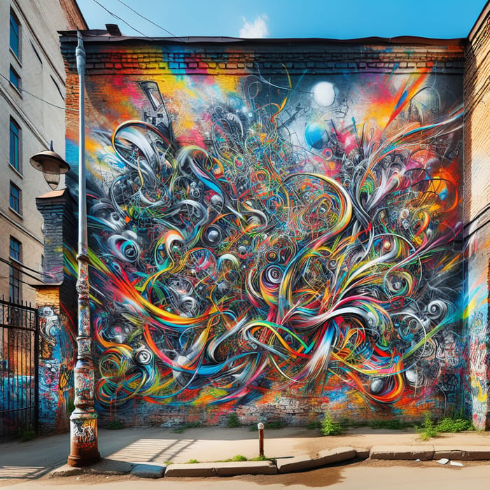 Graffiti & Abstract Expressionism: Vibrant Urban Art