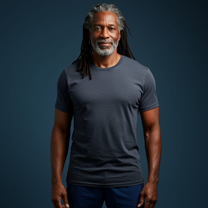 Muscular 60-Year-Old Man - Full Body Portrait