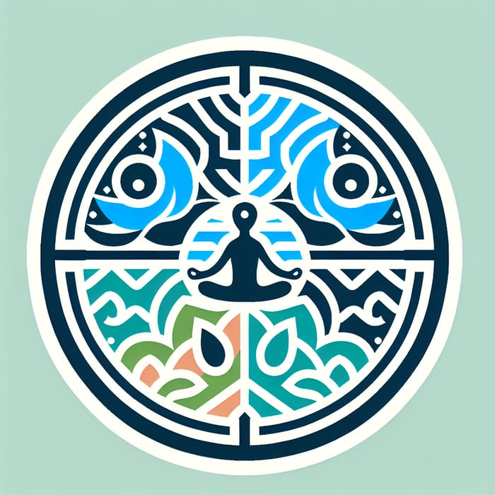 Zen Logo Design: Harmony & Balance in Tranquil Colors