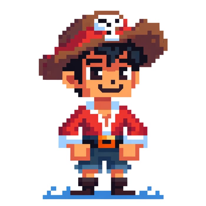 Luffy Pixel Art: Celebrating One Piece