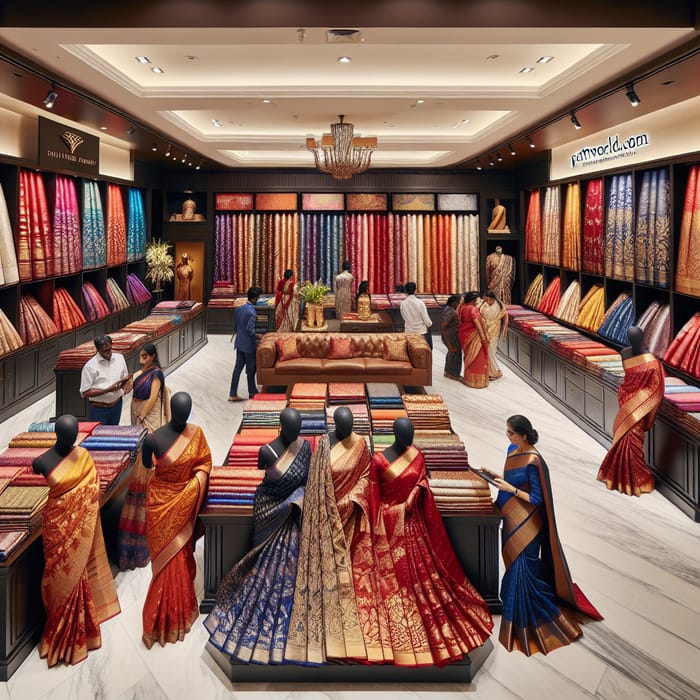 Explore Dazzling Pattu Saree Selection at Pattuworld Showroom