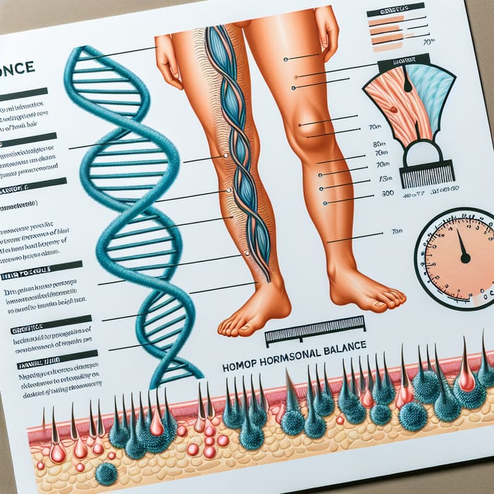 Body Hair Density Determined by Hormones, Genetics, Not Shaving Frequency