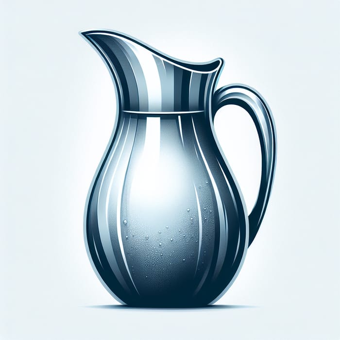 Cool and Stylish Pitcher Drawing for a Refreshing Look