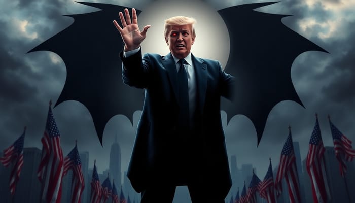 Evil Donald Trump: Dystopian Triumph Over America