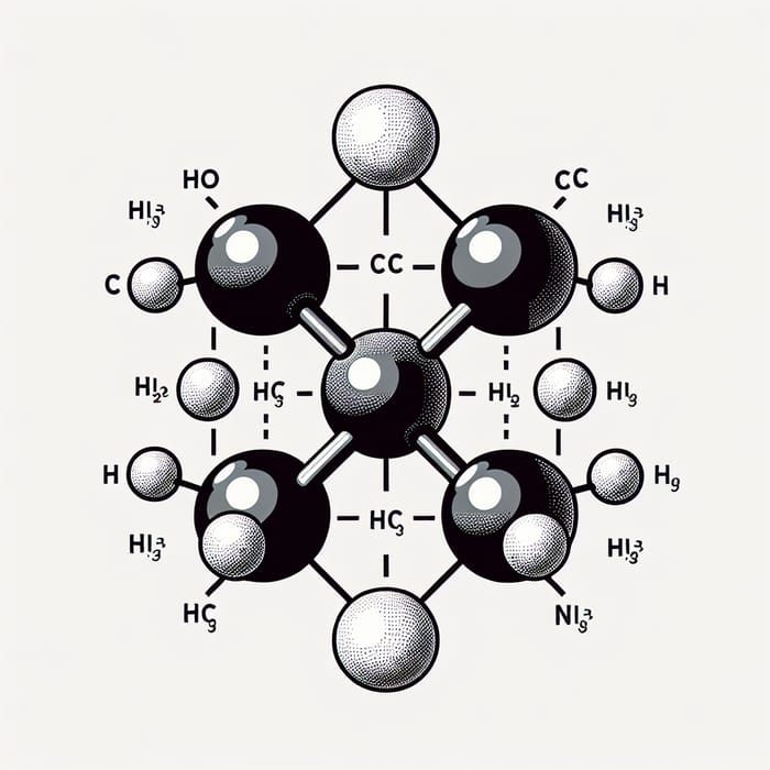 2-Methylpropane Molecule: Molecular Structure & Properties