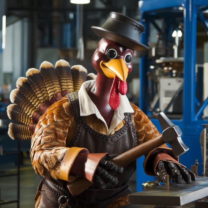 Robotic Turkey Blacksmith: A Modern Craft