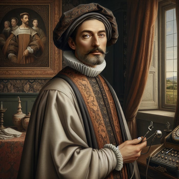 Dr. Raynaldo Rivera Ortiz, Renaissance Portrait