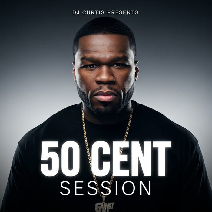 50 Cent Session DJ Cover Art by Dj Curtis